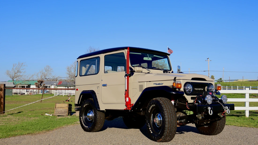 1975 FJ Landcruiser - Modesto Sunrise Rotary - Serving Modesto Since 1985 - Front View