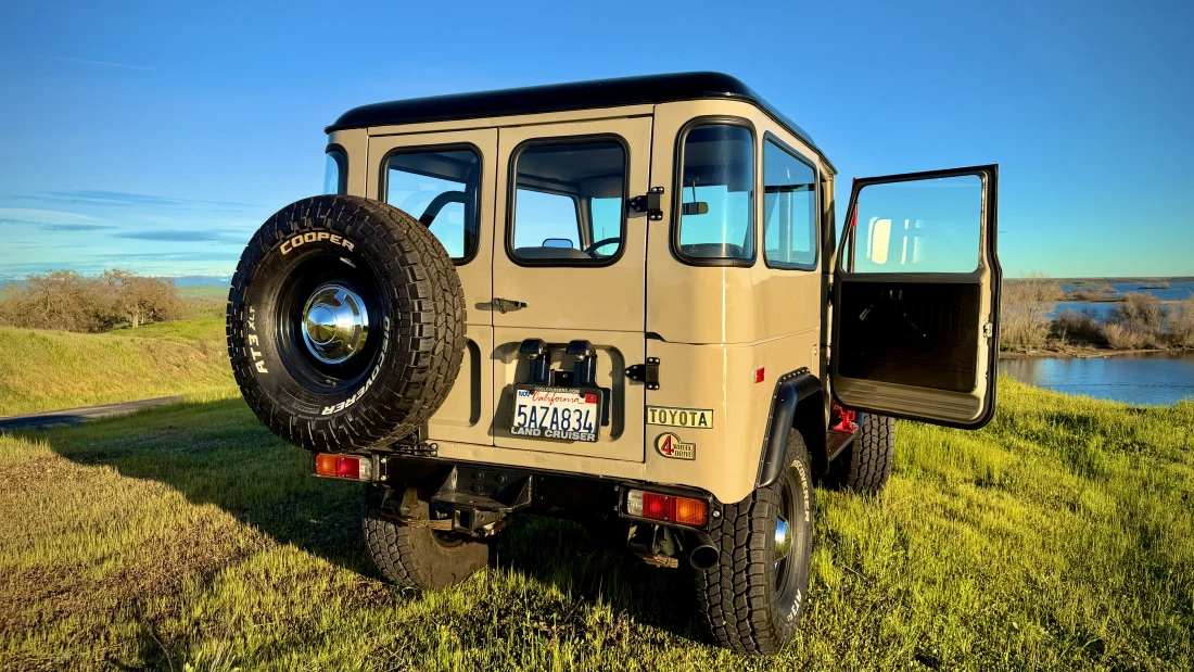 Rear View1975 FJ Landcruiser - Modesto Sunrise Rotary - Serving Modesto