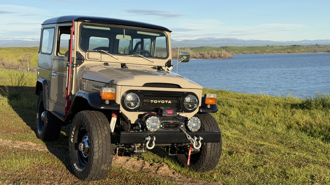 Front View1975 FJ Landcruiser - Modesto Sunrise Rotary - Serving Modesto